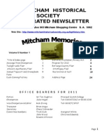 Babbage Castle M H S Newsletter 5 - 2 March 2012