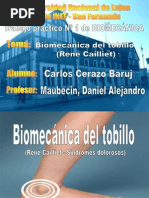 Biomecanica Del Tobillo