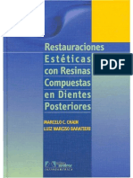 BARATIERI 2001 Restauraciones Estéticas Con Resinas Compuestas en Dientes Posteriores