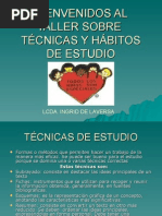 Taller - Técnicas y Hábitos de Estudio