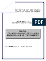 Transmission de Puissance Hydraulique