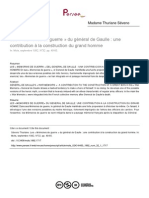 Les Memoires de Guerre Du General de Gaulle - Une Contribution A La Construction Du Grand Homme PDF