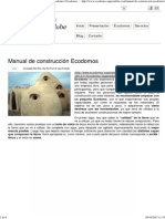 Manual de Construccion Ecodomos Con Superadobe PDF