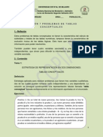 Lección 7 Problemas de Tablas Conceptuales