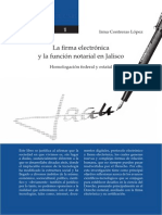 1 - La Firma Electrónica y La Función Notarial en Jalisco