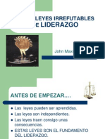 21 Leyes Del Liderazgo - John-Maxwell RESUMEN