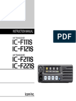 iF111S iF121S iF211S iF221S: Instruction Manual