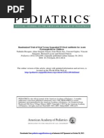 Randomized Trial of Oral Versus Sequential Ivoral Antibiotic For Acute Pyelonephritis in Children