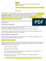 UK INTERPRETATION Solas Chapter V - Annex 13 - Magnetic Compasses PDF