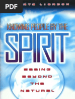 Knowing People by The Spirit