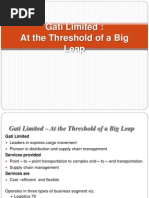 Gati Limited (CaseAnalysis)