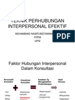 Teknik Perhubungan Interpersonal PDF