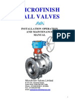 Microfinish Valve Maintenance Manual PDF