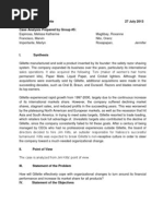 Case Study #7: Gillette 27 July 2013 Case Analysis Prepared by Group #5