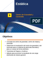 Centro de Gravedad y Centroide (Esto Puede Ser para La Exposicion) PDF