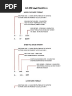 AIA CAD Layer Guideline