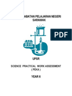 Practical Science Assessment Yr6