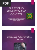 EL PROCESO ADMINISTRATIVO CONTROL Terminado