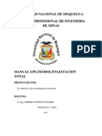 Pasos para Estacionar El Teodolito