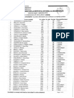 Lista Candidati Declarati Admisi in Urma Solutionarii Cont - La Punctaj PT Proba de Verif.a Cunostintelor Jur. (5.09.13) PDF