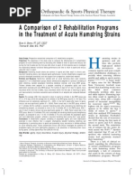 Programa de Rehabilitación en Isquiotibiales PDF