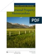 Personal Property Memorandum