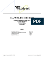 Manual de Servicio Whirlpool AWM-748