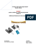 Atestat Tranzistoare