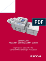 MP C6000 C7500 Ricoh Sales Handbook