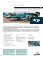 Powerscreen Crushing Brochure Spanish June 2011 1000 Maxtrak 10000sr