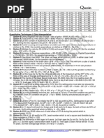 Quantitative Techniques & Data Interpretation: QA13CMATSP01