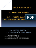 2 - 3 - Fusión Parcial y Cristalización Fraccionada