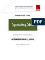 Organización y Calidad