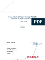 Using Adaptive Cursor Sharing (ACS) To Produce Multiple Optimal Plans PDF