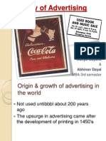 History of Indian Advertising