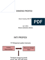 Dimensi Profesi