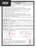 IGCSE - Thin Convergin Lenses