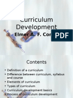 Curriculum Development