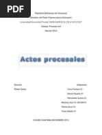 Actos Procesales