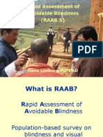 Rapid Assessment of Avoidable Blindness - Hans Limburg - 16sept2013