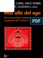 Mas Alla Del Ego - Textos de Psicologia Transpersonal