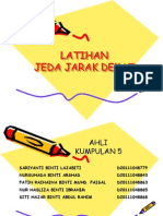 Latihan Jeda Jarak Dekat