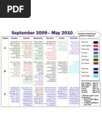 Real 09-2010 Schedule