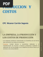 Costos y Produccion