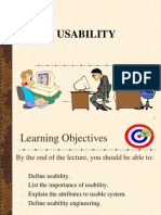 Usability To Human-Computer Interaction