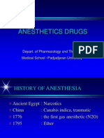 Anesthetic Drugs Pharmacology