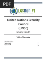 LGSMUN VI UNSC Study Guide