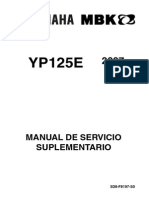 Yp 125 e MAJESTY 125 2007 Manual de Servicio Suplementario