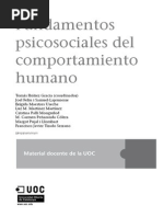 Fundamentos Psicosociales Del Comportamiento Humano UOC