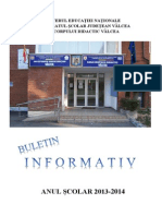 Buletin Informativ 2013 2014